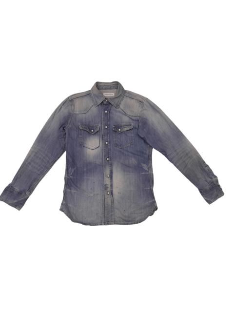 Other Designers Vanquish Hiroshi Fujiwara Denim Shirt (F455)