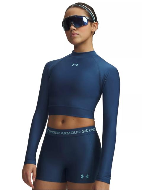 Under Armour Under Armour Women's HeatGear Crop Mock Long Sleeve