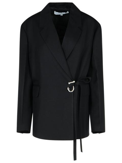 Other Designers Jw Anderson 'T' Black Viscose Blazer Women