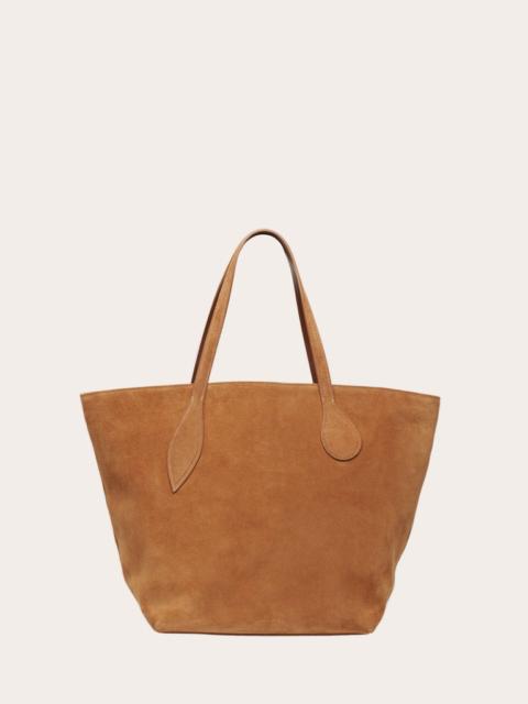 Liffner SPROUT TOTE RHUM SUEDE