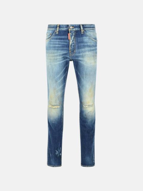 DSQUARED2 BLUE COTTON JEANS