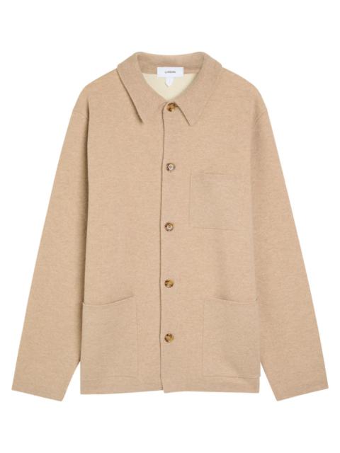 LARDINI Lardini Melange Wool Overshirt