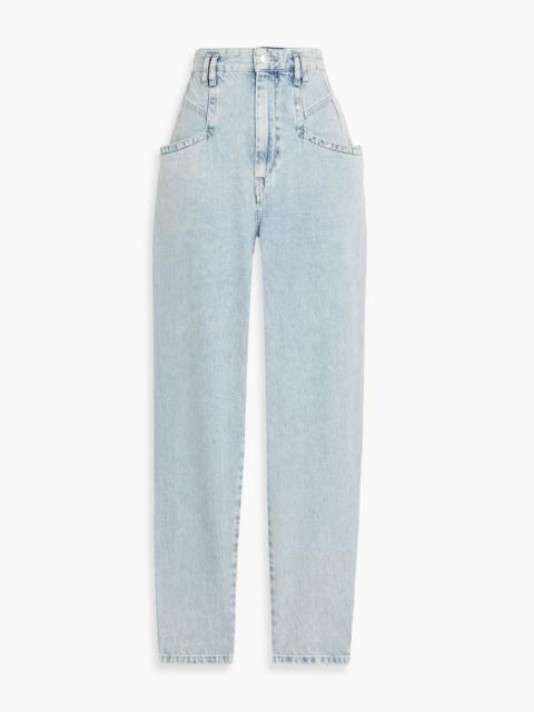 Isabel Marant Padeloisasr high-rise tapered jeans