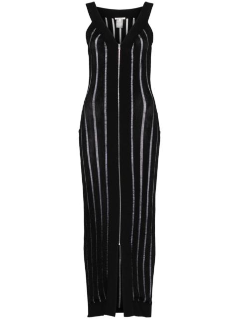 NENSI DOJAKA ribbed-knit maxi dress