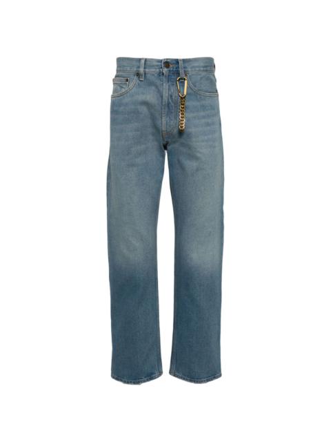 Larry mid-rise straight-leg jeans