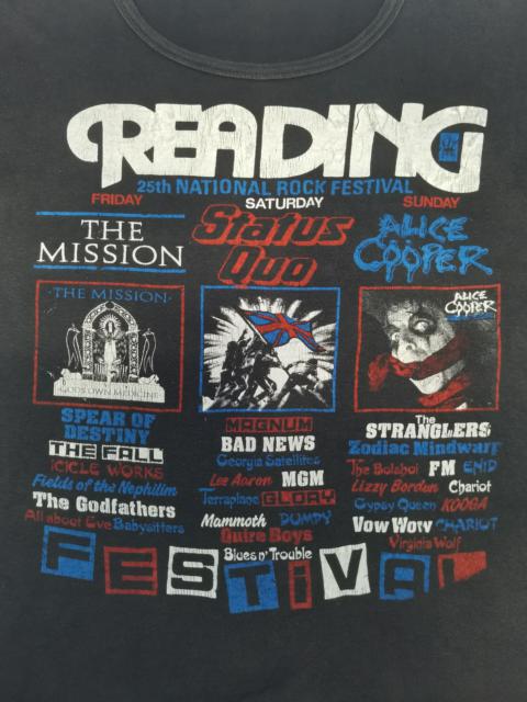 Other Designers Vintage Reading Rock Festival 1987 Alice Cooper Tee