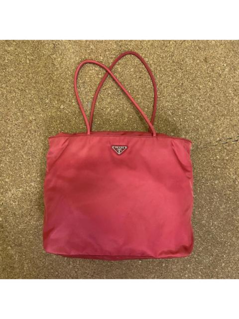 Prada Prada Vintage Tote – Iconic Red Nylon – Everyday Luxury