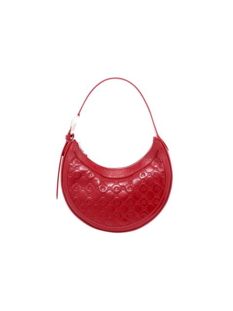 Marine Serre Moonogram Embossed Leather Eclips Mini