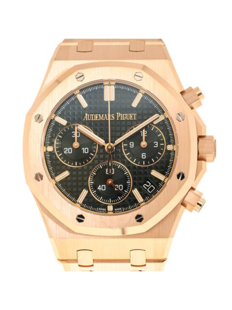 Audemars Piguet Audemars Piguet Royal Oak "50TH ANNIVERSARY" Chronograph Automatic Green Dial Men's Watch 26240OR.OO
