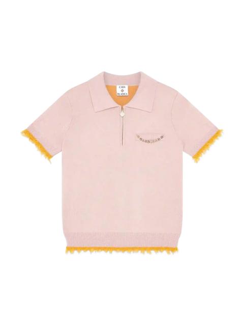 CASABLANCA Double Face Polo Shirt