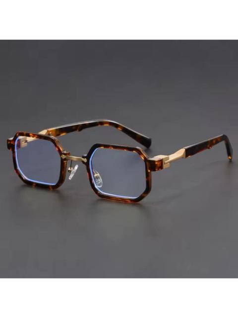 Electric Visual - Polygonal small frame flat mirror sunglasses