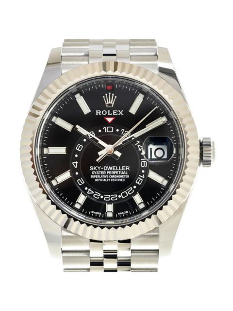 ROLEX Rolex Sky-Dweller Automatic Chronometer Black Dial Men's Watch 326934BKSJ