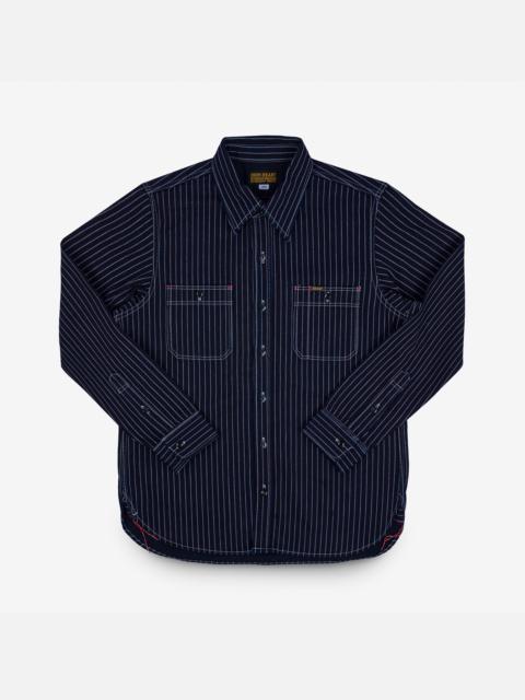 Iron Heart 12OZ WABASH WORK SHIRT - INDIGO