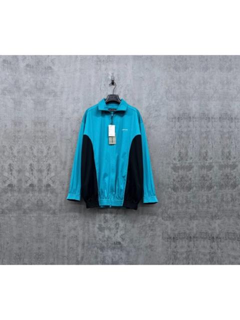 BALENCIAGA Balenciaga Embroidered Logo Color-Blocked Jacket