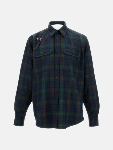 Alexander McQueen Alexander Mcqueen Men Tartan Shirt