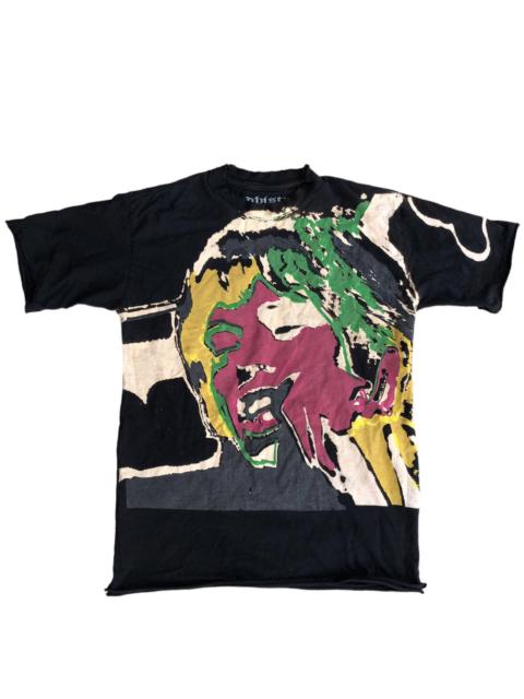 Other Designers Vintage The Buddhistpunk x Mick Jagger RS Acid Wash Tee