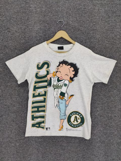 Other Designers Vintage - Vintage 90 S Betty Boop MLB Shirt Single Stich