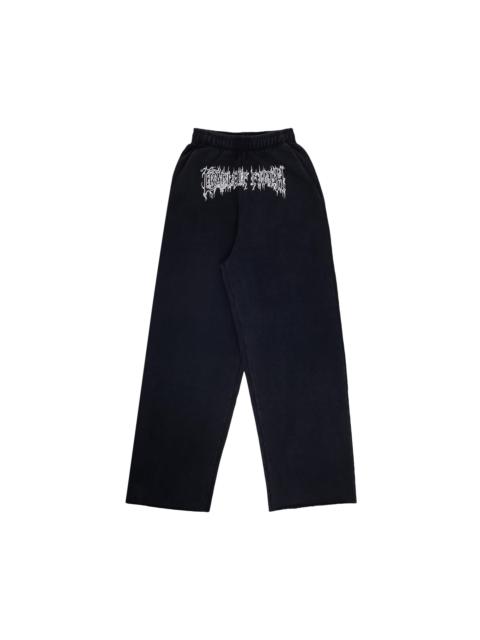 VETEMENTS Vetements Cof Logo Baggy Sweatpants 'Washed Balck'