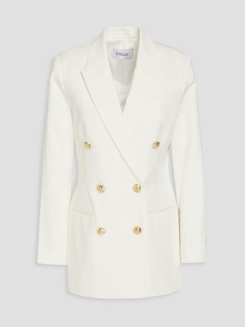 DEREK LAM 10 CROSBY Walter double-breasted cotton-blend twill blazer
