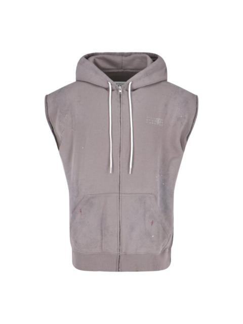 MM6 Maison Margiela 'numeric' Zip Sweatshirt