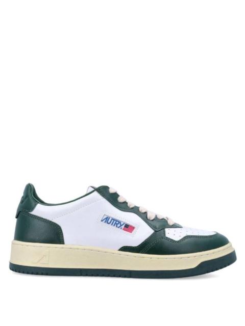 AUTRY Autry Bicolor Medalist Leather Low Sneakers