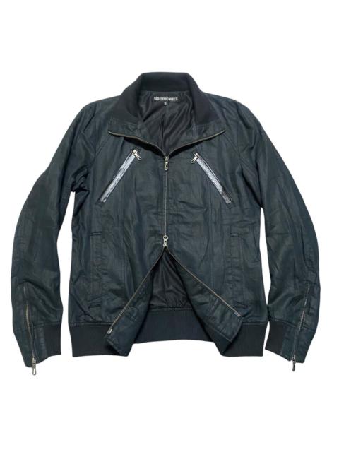Other Designers 5351 Pour Les Hommes Black Waxed Jacket