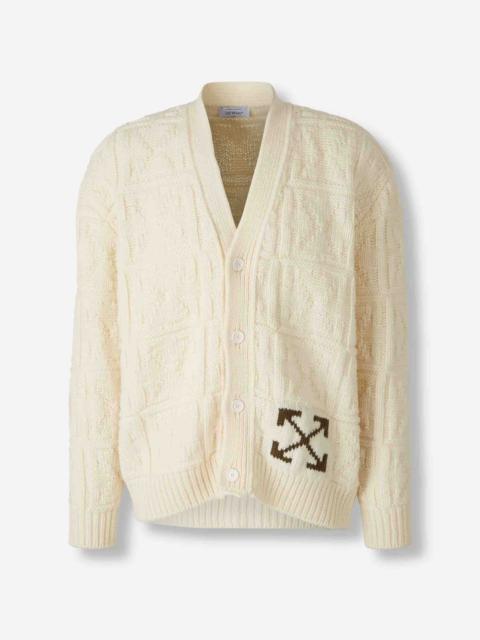 Off-White KNIT CARDIGAN