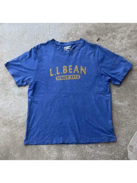 Designer - L.L bean spell out tshirt