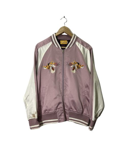 Other Designers VINTAGE DISNEY SUKAJAN TIGGER POOH BOMBER JACKET