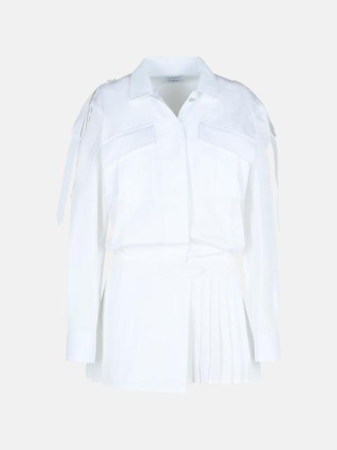 Off-White 'SAVANA' WHITE COTTON DRESS
