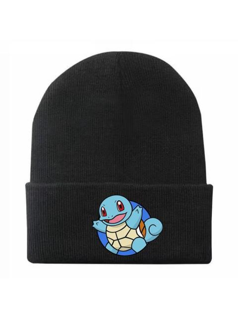 Other Designers Y2K Anime Squirtle Pocket Monster Beanies Winter Warm Hat Cute Cap Adult Kid