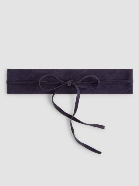 EILEEN FISHER Suede Wrap Belt