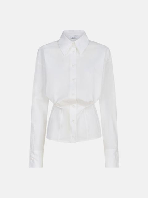 THE ATTICO The Attico White Cotton Shirt Women