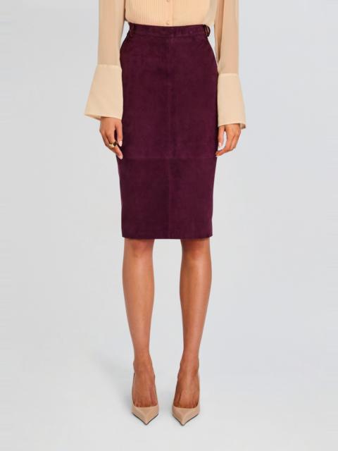 RETROFÊTE MARCELLA SUEDE SKIRT