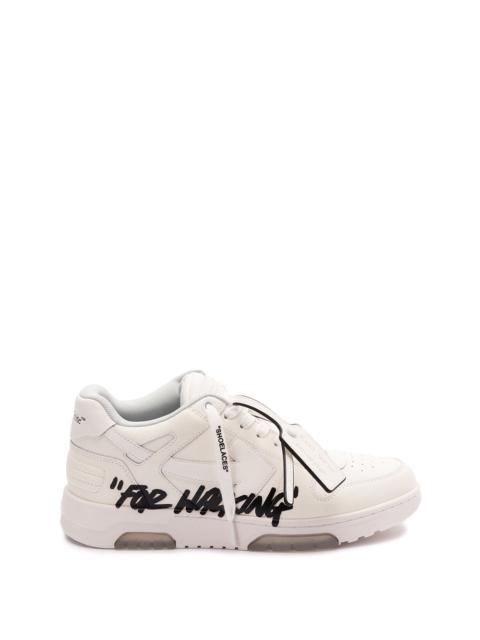 Off-White Off White Men `Out Of Office` `For Walking` Sneakers