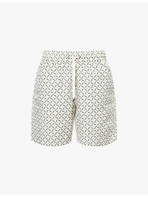 FRESCOBOL CARIOCA Santos Graphic-Print Swim Short
