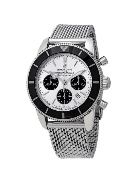 BREITLING Breitling Superocean Heritage II Chronograph Automatic Chronometer Silver Dial Men's Watch AB0162121