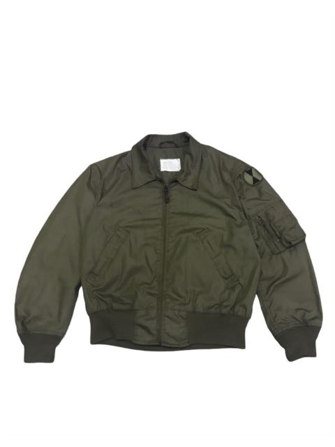 Other Designers Vintage military zipper bomber jacket by Alpha Industries