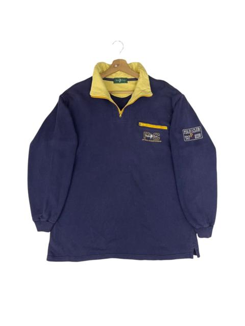 Other Designers Vintage 90s Polo Club Halfzip Sweatshirt Size L