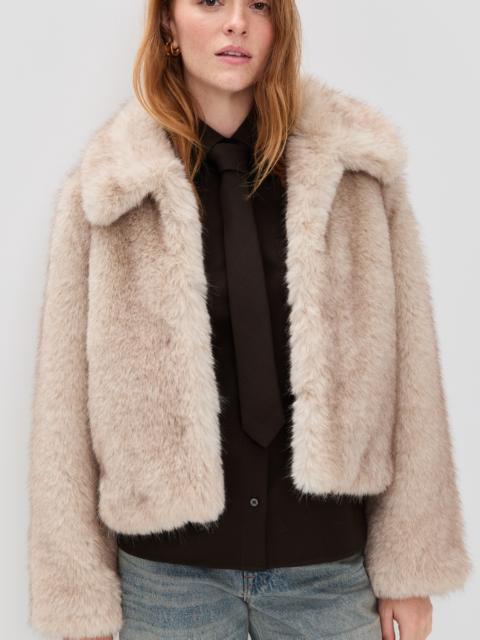 Dunst Faux Fur Cropped Jacket