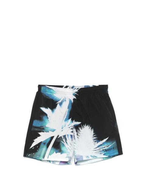 Alexander McQueen graphic-print swim shorts
