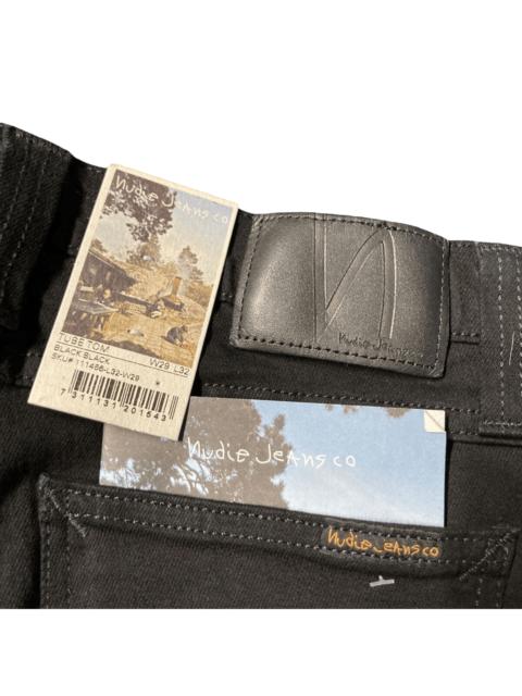 Nudie Jeans Nudie Jeans Tube Tom Black Black Deadstock Denim W29 L32
