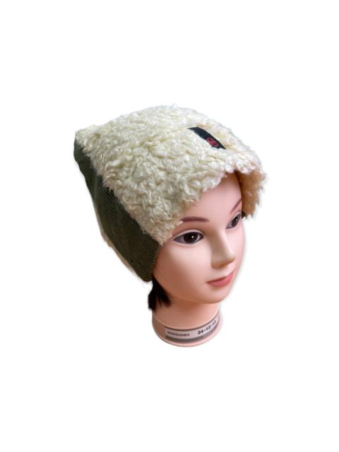 Other Designers Italian Designers - Distressed Conte of Florence Wool Beanie Hat b2