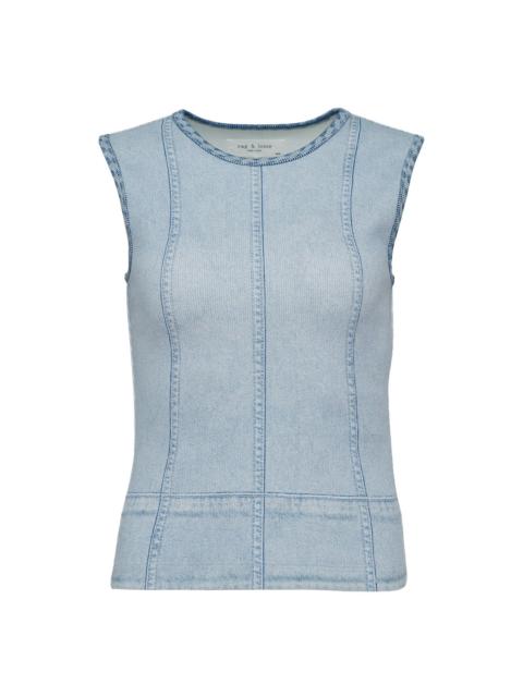 rag & bone Miramar Rib Muscle Tank