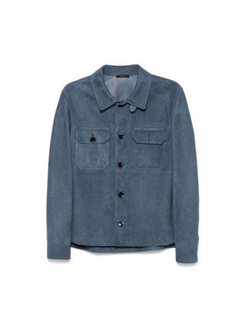 TOM FORD Tom Ford Suede Overshirt in Large