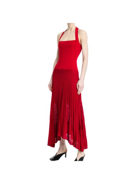 MARIA McMANUS Halter Pleat Dress