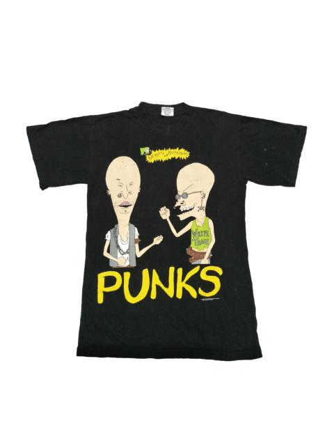 Other Designers Band Tees - Rare!90's Beavis Butthead Mtv Punks Parody Stanley Desantis