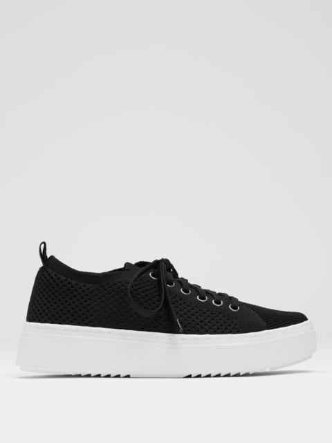 EILEEN FISHER Peris Recycled Stretch Knit Wedge Sneaker