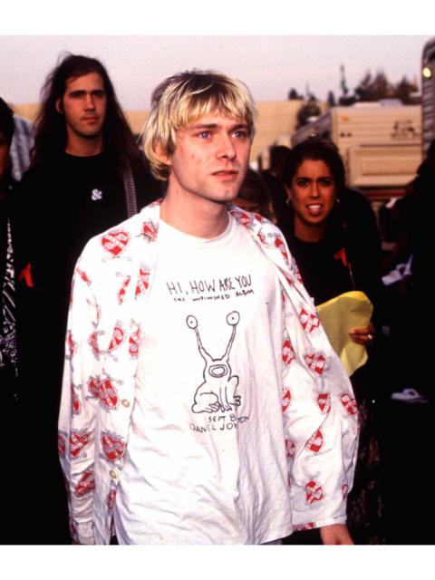 Other Designers Band Tees - Vintage Daniel Johnston Kurt Cobain Nirvana Shirt
