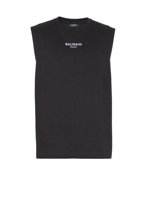 Balmain Balmain Paris embroidered vest top